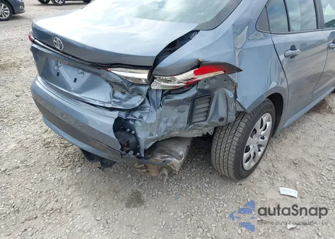 2022 Toyota Corolla Le z USA, uszkodzony, nr VIN 5YFEPMAE6NP294083